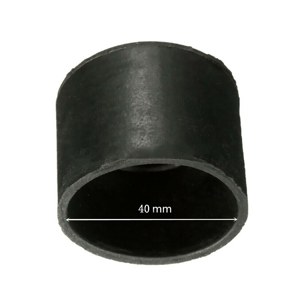 Lot de 12 patins antidérapants en caoutchouc pour pieds de meubles, chaises, tables, carrelages, sols, noir