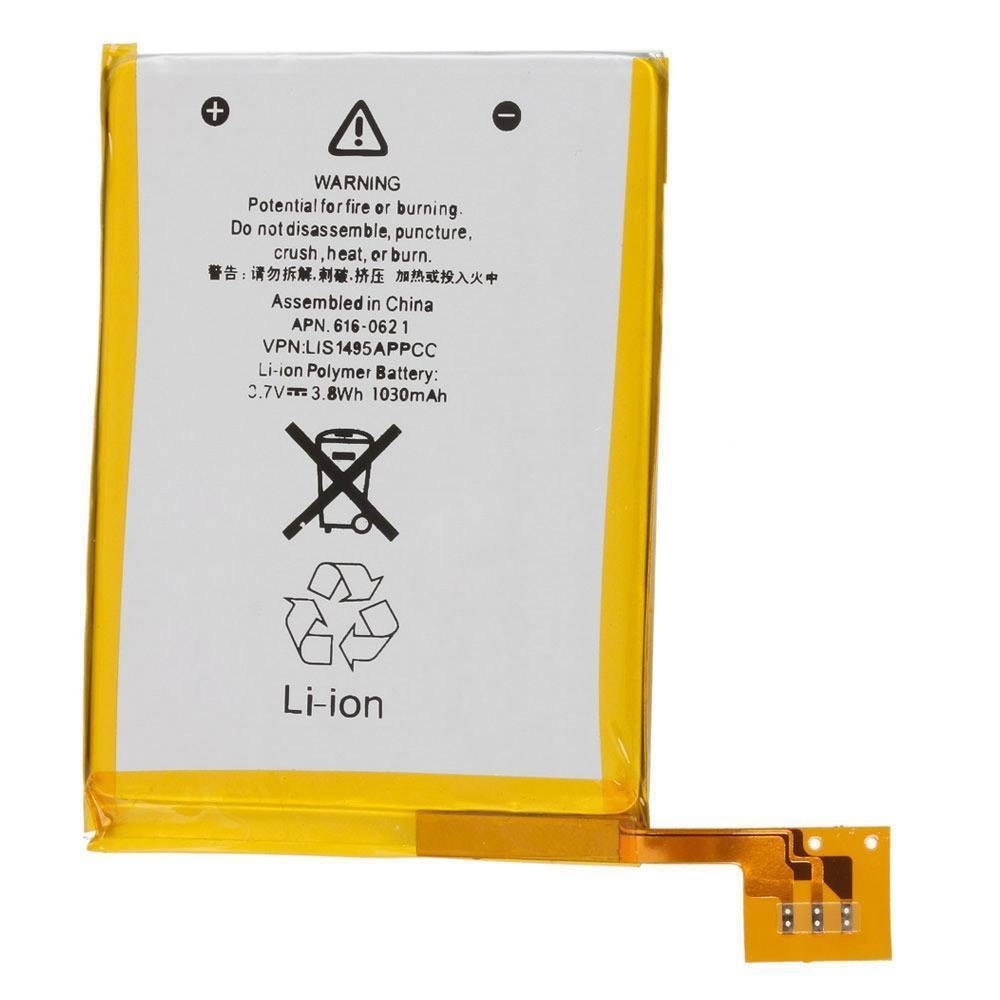 1030mAh 616-0621/LIS1495APPCC Interna Li-ione di Sostituzione Della Batteria per iPod tocco 5th 5 5g Generazione Batterie