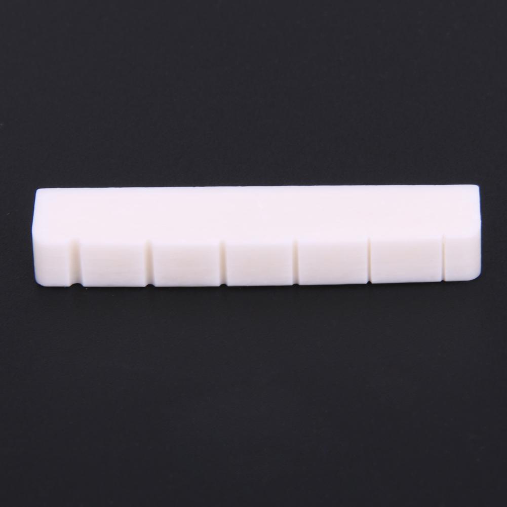 43mm Beige Büffel Knochen murmeln für Les paul LP 6 Schnur Volk Gitarre Tragbare Schnur Elektrische Gitarre Gitarre Teile zubehör