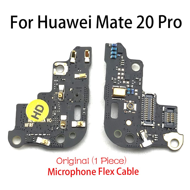 pour Huawei Mate 10 20 P20 P30 Pro carte SIM/SD lecteur de carte carte de Conecction avec Microphone câble flexible: Mate20 Pro Original