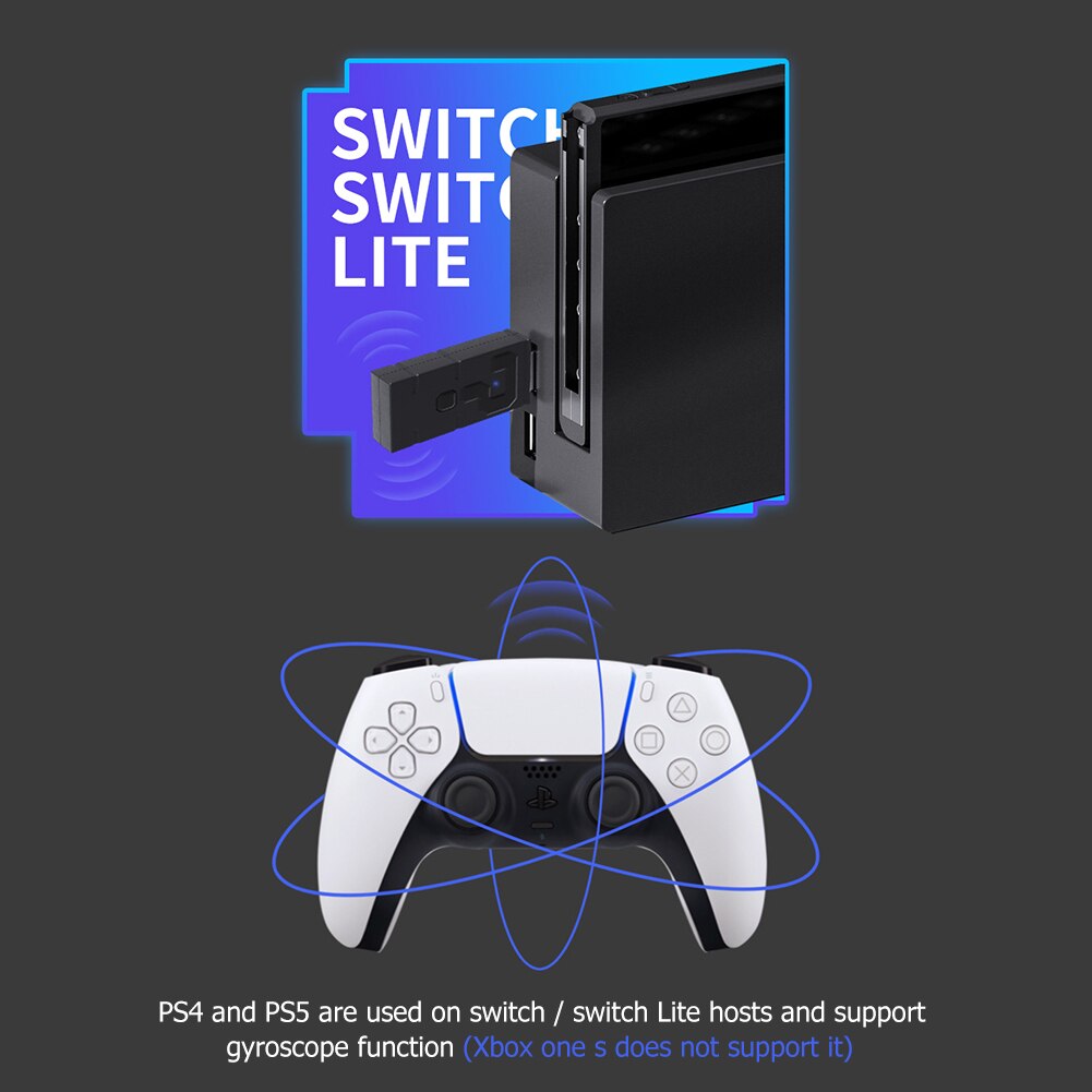 Games Controller Adapter Keyboard Mouse Converter Connector Beloader Bluetooth-compatible for PS4 Ones SW