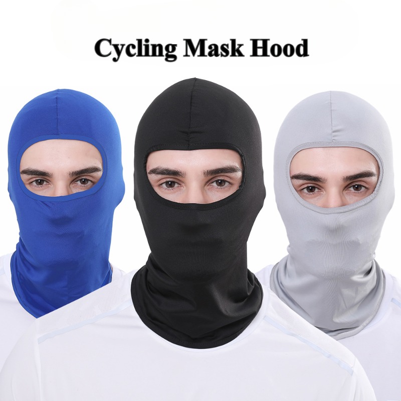 Fietsmasker Kap voor Heren Bivakmuts Volledig Gezicht Motor Fietshelm Hoed Bandana Outdoor Ademend Gezichtsschild Biker Masker