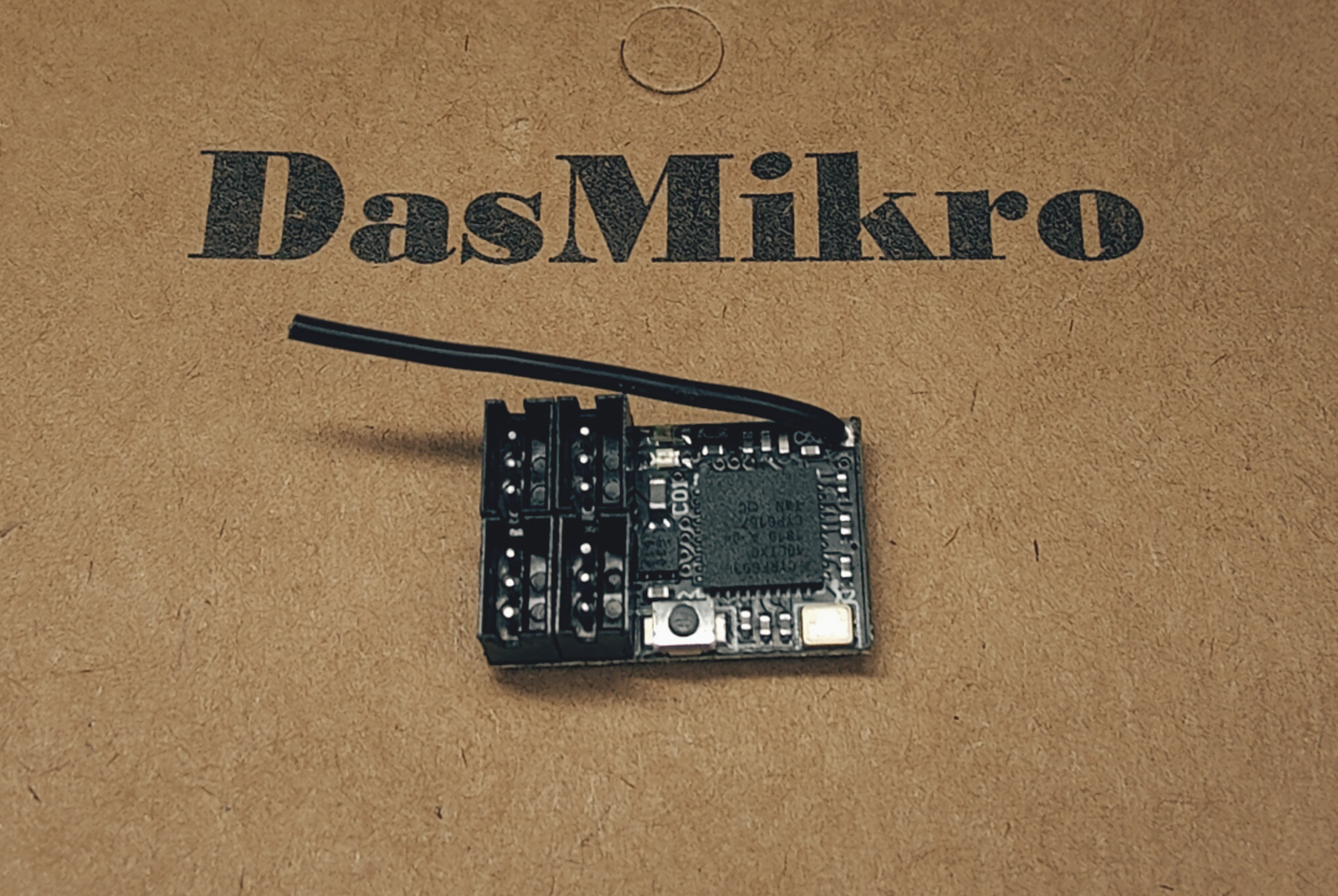 DASMIKRO-receptor de antena FUTABA F-4G, NANO, 4 canales, DSK-405B