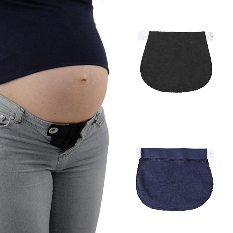 Maternità gravidanza supporto cintura Extender cintura pantaloni elastici regolabili cintura premaman accessori gravidanza Jeans