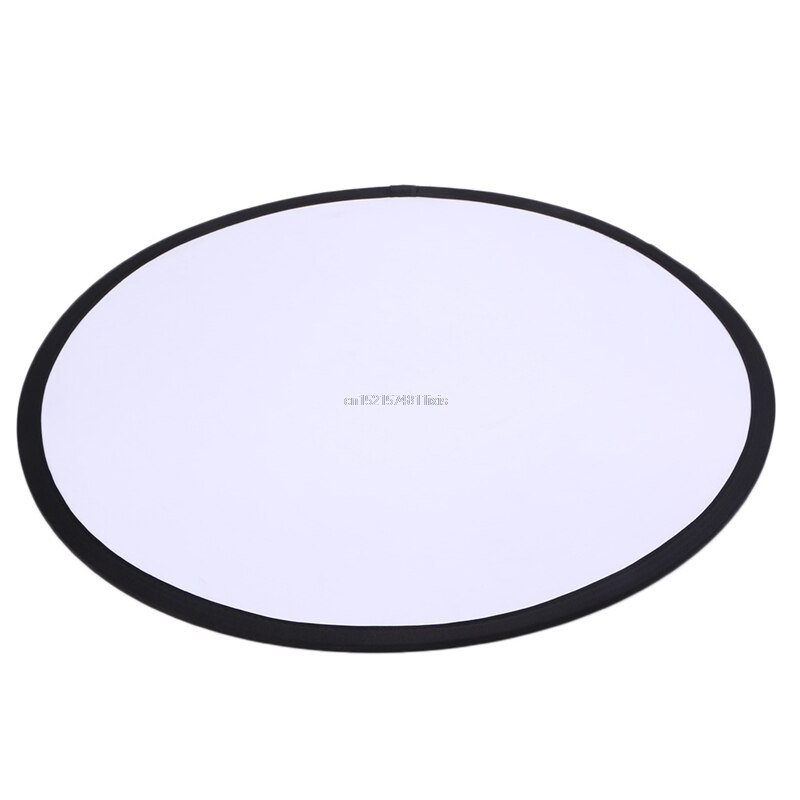 Neue 2 in 1 55-60cm Licht Mulit Faltbare Rabatt Fotografie Reflektor Silber/Weiß