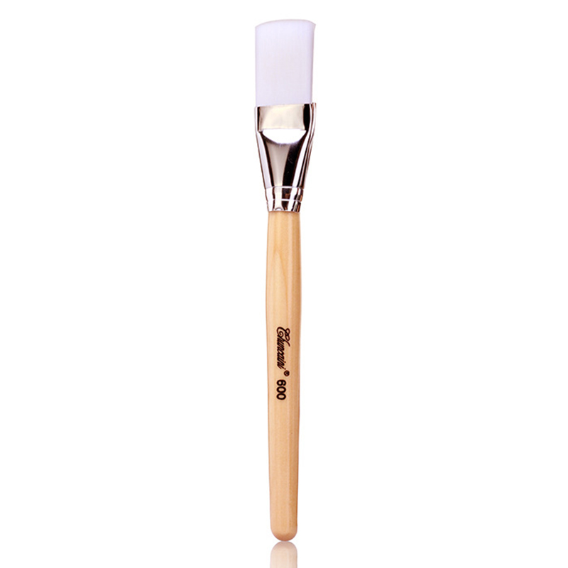 Multifunctionele Zachte Haar Houten Handvat Masker Borstels Foundation Brush Gezicht Modder Mengen Borstel Cosmetische Make Up Borstels Gereedschappen: 05