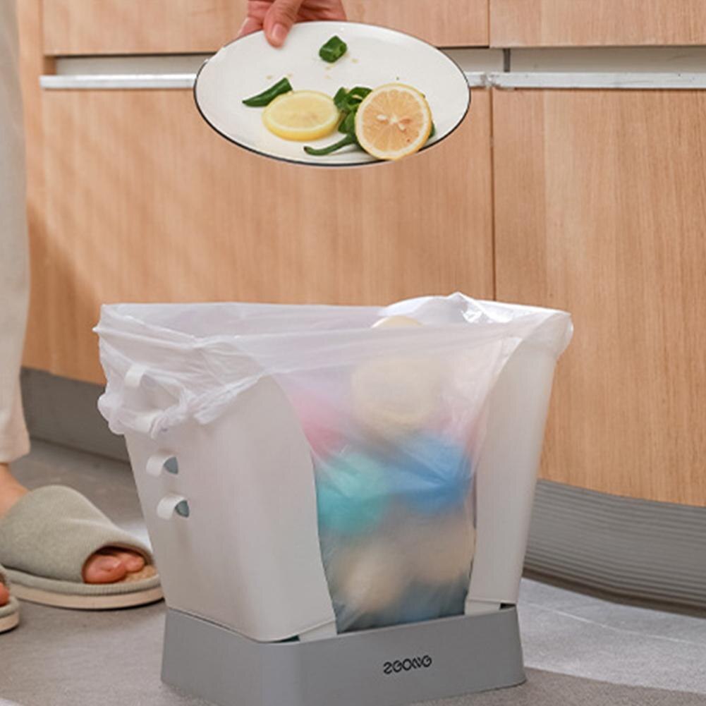Expandable Trash Bin Can For Kitchens Cabinet Garbage Cans Storage Trash Basket Kitchen