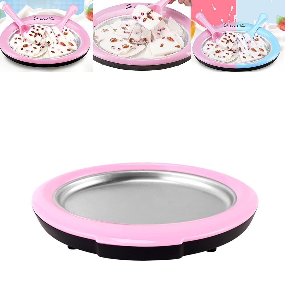 Cartoon Mini Ice Cream Roller Rolling Machine Ice Cream Maker Fried Yogurt Machine Summer Cool Ice Cream Maker For Kids Children