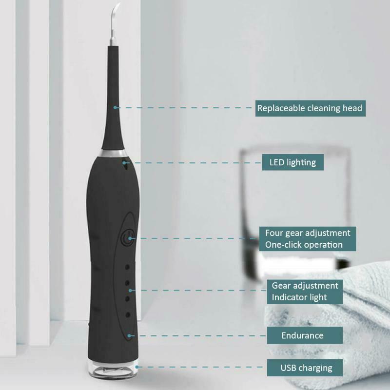 Détartreur dentaire électrique à ultrasons, pour retirer l'accumulation de tartre et blanchir les dents, hygiène buccale