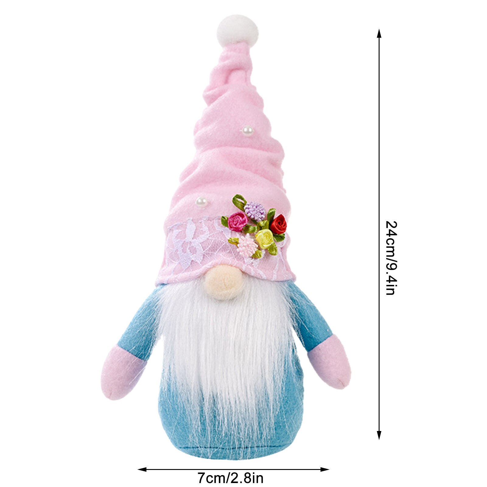 Spring Flowers Dwarf Gnome Mother's Day Gnomes Home Decoration Stuffed Soft Doll Cushion Sofa Pillow Xmas: A