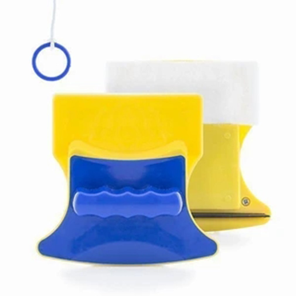 Brosse de nettoyage de vitres en verre magnétique Double face outil de nettoyage de verre domestique brosse de verre magnétique directe: Default Title