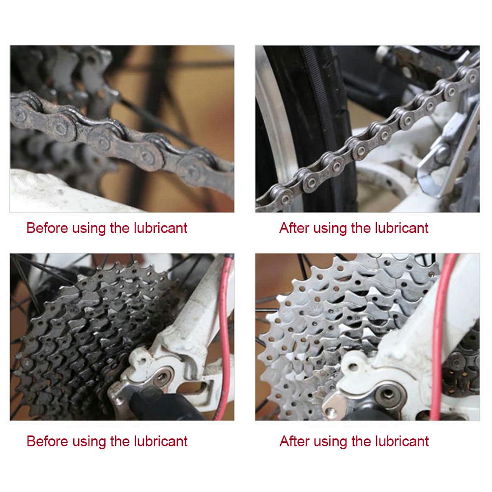 60ML Chain Lubricant Bicycle Chain Maintenance Tools Anti-rust Lubricant Mountain Bike Nursing Supplies