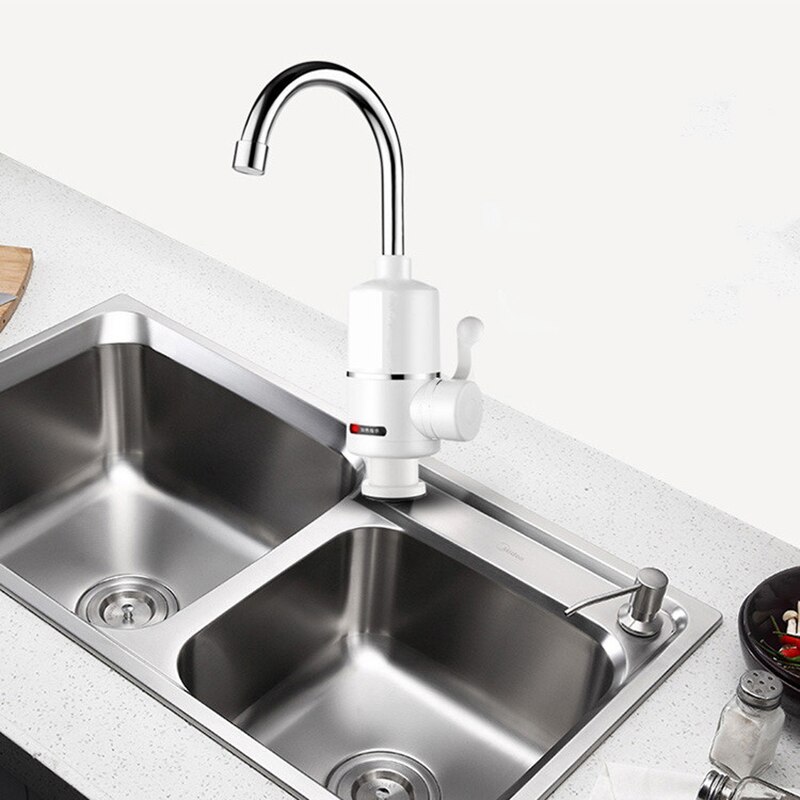 Electric Kitchen Water Heater Tap Instant Cold Heating Water Faucet Instantaneous Heater Faucet