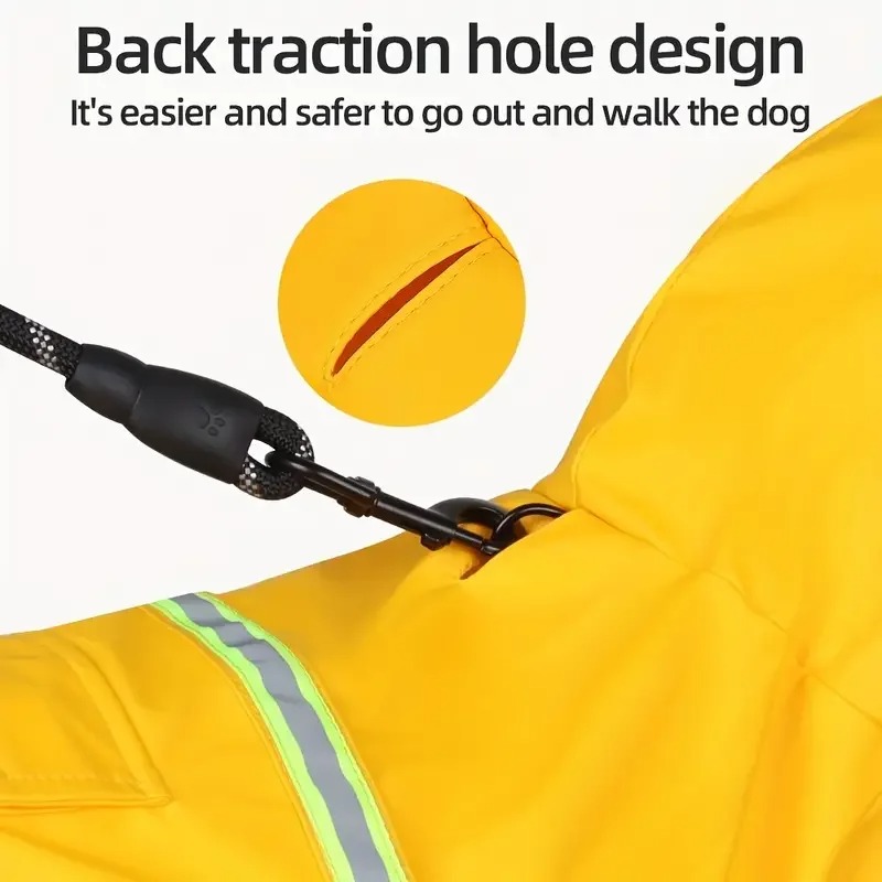 Sadetakki suurille koirille koiran sadetakki vedenpitävät vaatteet pentutarvikkeet asusteet vaatteet lemmikkitarvikkeet