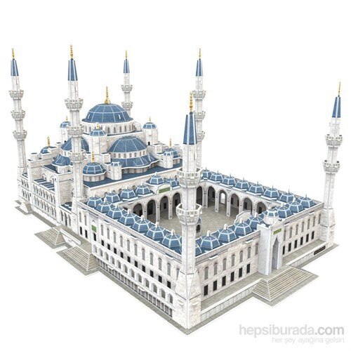 Cubic fun 321 piece sultan ahmet mosque 3d puzzle