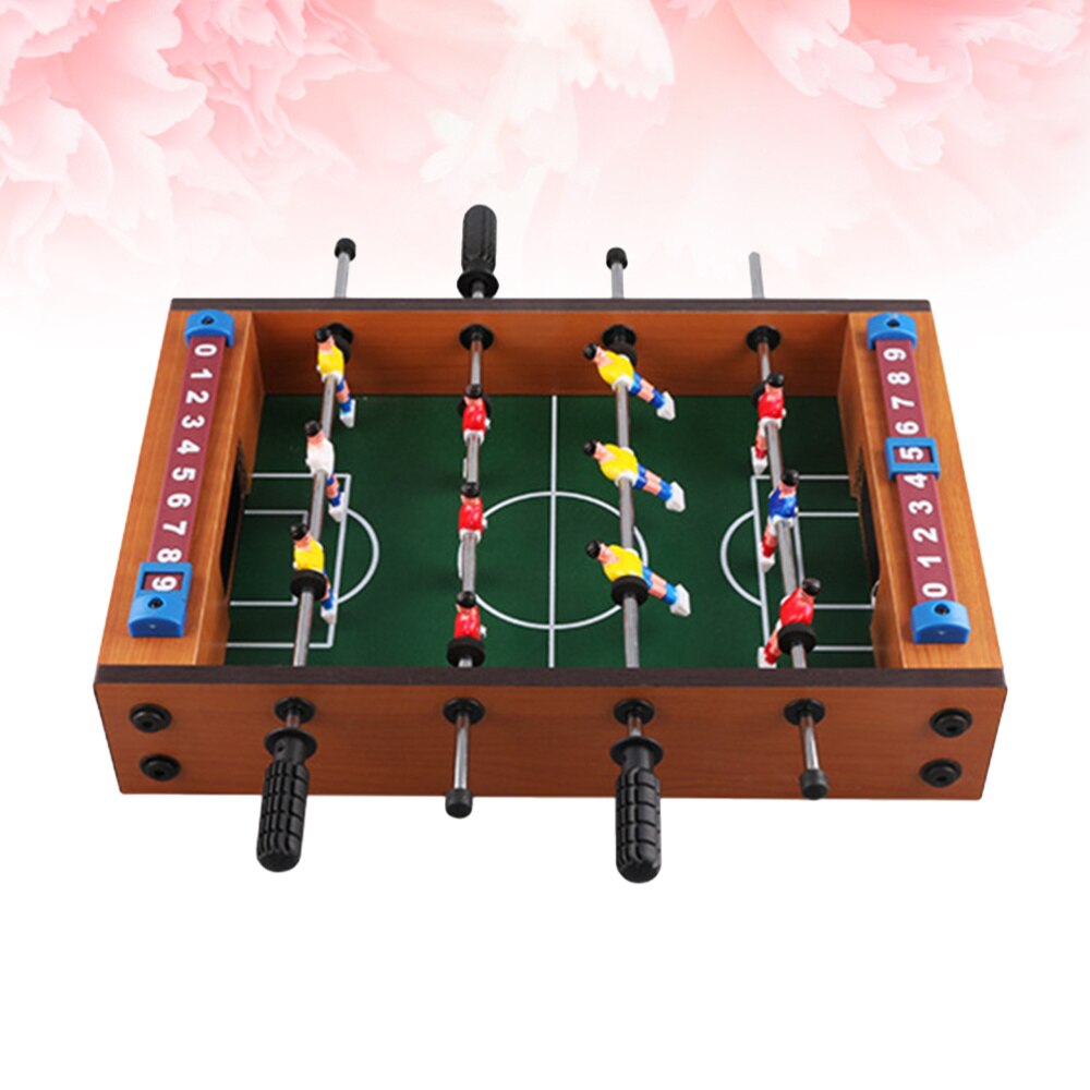 1 Pc Table Football Fun Soccer Game Set Football Board Machine for Kids