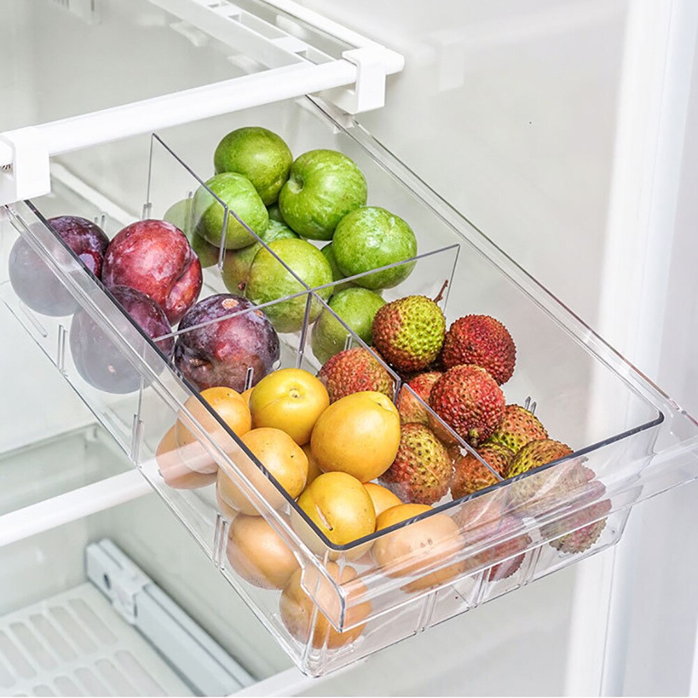 Refrigerator Storage Drawer Kitchen Organizer Container Egg Fruit Fresh Food Store separately Fridge Box