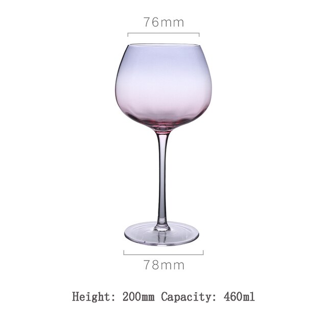 Verre à vin arc-en-ciel de couleur cristal, pour la cuisine et les produits ménagers: Apple cup A