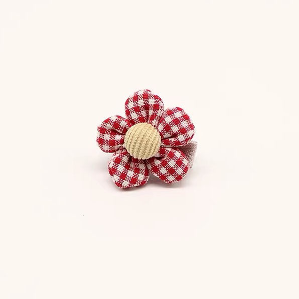 Bebê clipes de cabelo pinos para crianças kawaii pequenas flores da criança do bebê meninas xadrez acessórios para o cabelo conjunto criança barrettes bb clipe arco: 11
