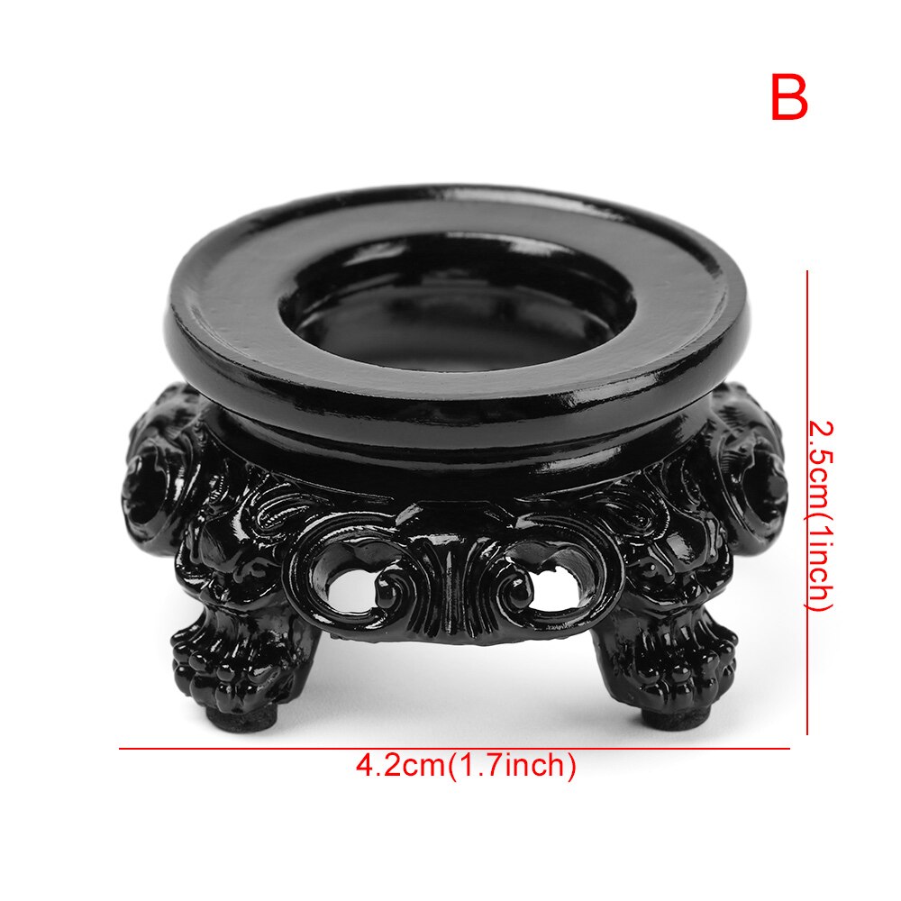 Metall Kristall Ball Basis Hexagon/Krone/Ei bilden Kugel Stein Unterstützung Anzeige Stand Figur Halfter Heimat Dekor Schreibtisch ornamente: C-2