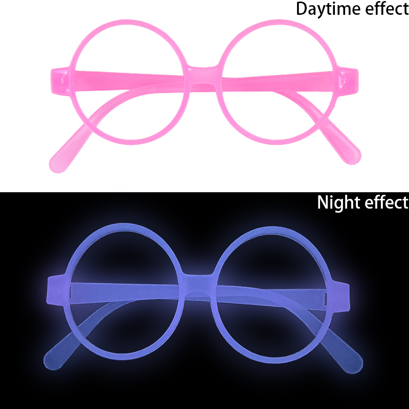 1/2/6/10 Pcs Luminous Glasses Glow Sunglasses With Light Neon Fluorescent Decorative Bar Party Adult Kids Birthday Props: S / army green