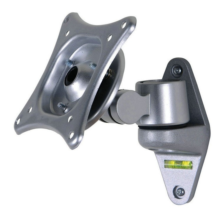 Aluminum Alloy 360 Degree Flexible Rotation 10-24" LCD TV Wall Mount Ultra-Thin Monitor Holder Rack