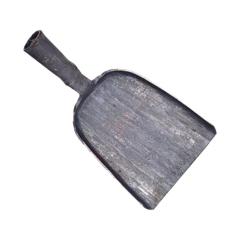 Steel Scooping Coal Shovel Multi-functional Coal Ash Shovel BBQ Charcoal Ash Shovel for Outdoor Home Restaurant