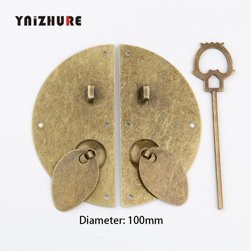 1PCS 100mm Metal Kitchen Drawer Cabinet Door Double Round Handle Furniture Knobs Hardware Cupboard Pull Handles