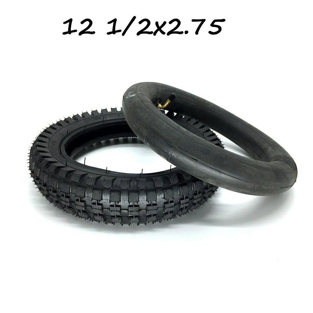 12 1/2x2.75 Off-Road Tires Inner Tube, 12-inch Super Wear-Resistant Tire for Electric Vehicle, Mini Motorcycle Tyre Parts: inner and outer tire