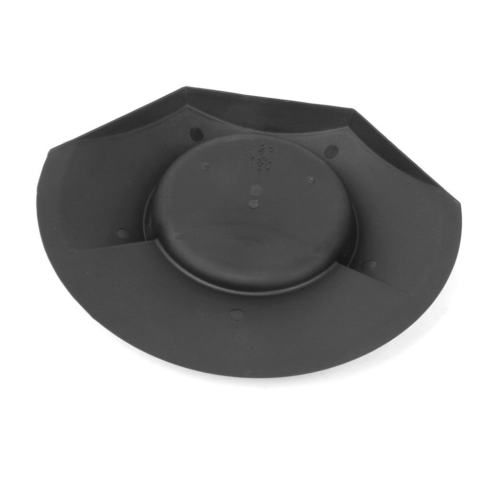 6pcs Plastic Golf Putting Cup Practice Home Backyard Training Accessory (Black)