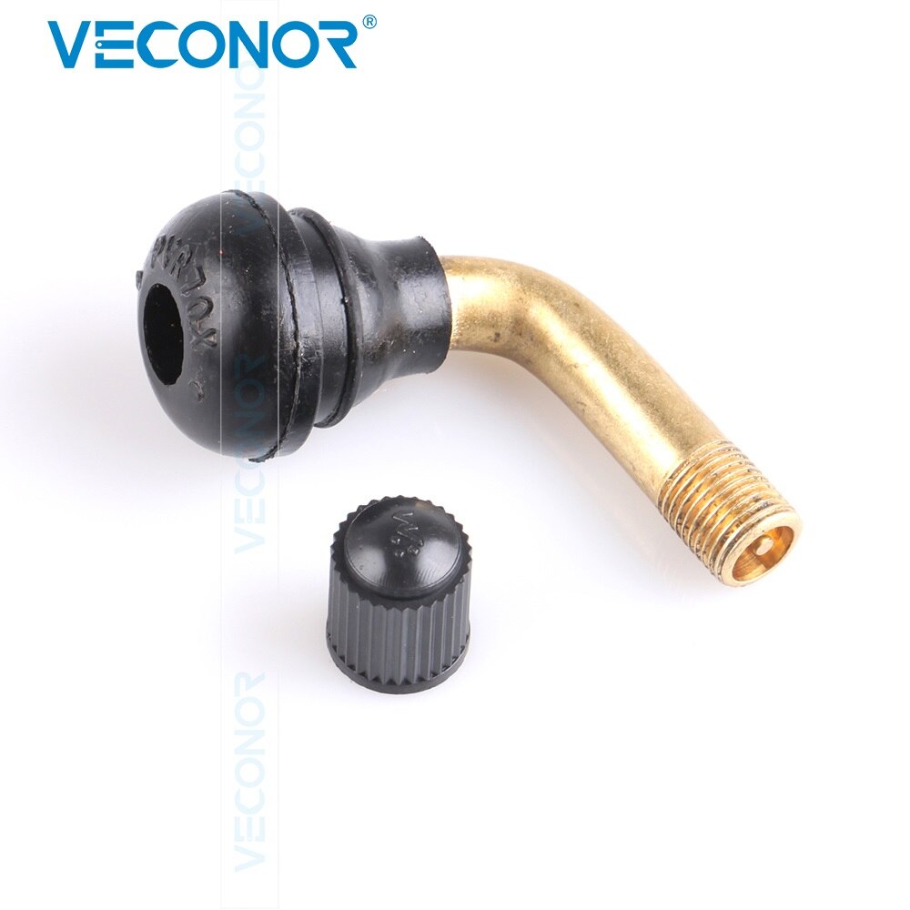 Ventiel tubeless haaks/90 graden PVR-70 (velggat 11,5mm) made in Taiwan