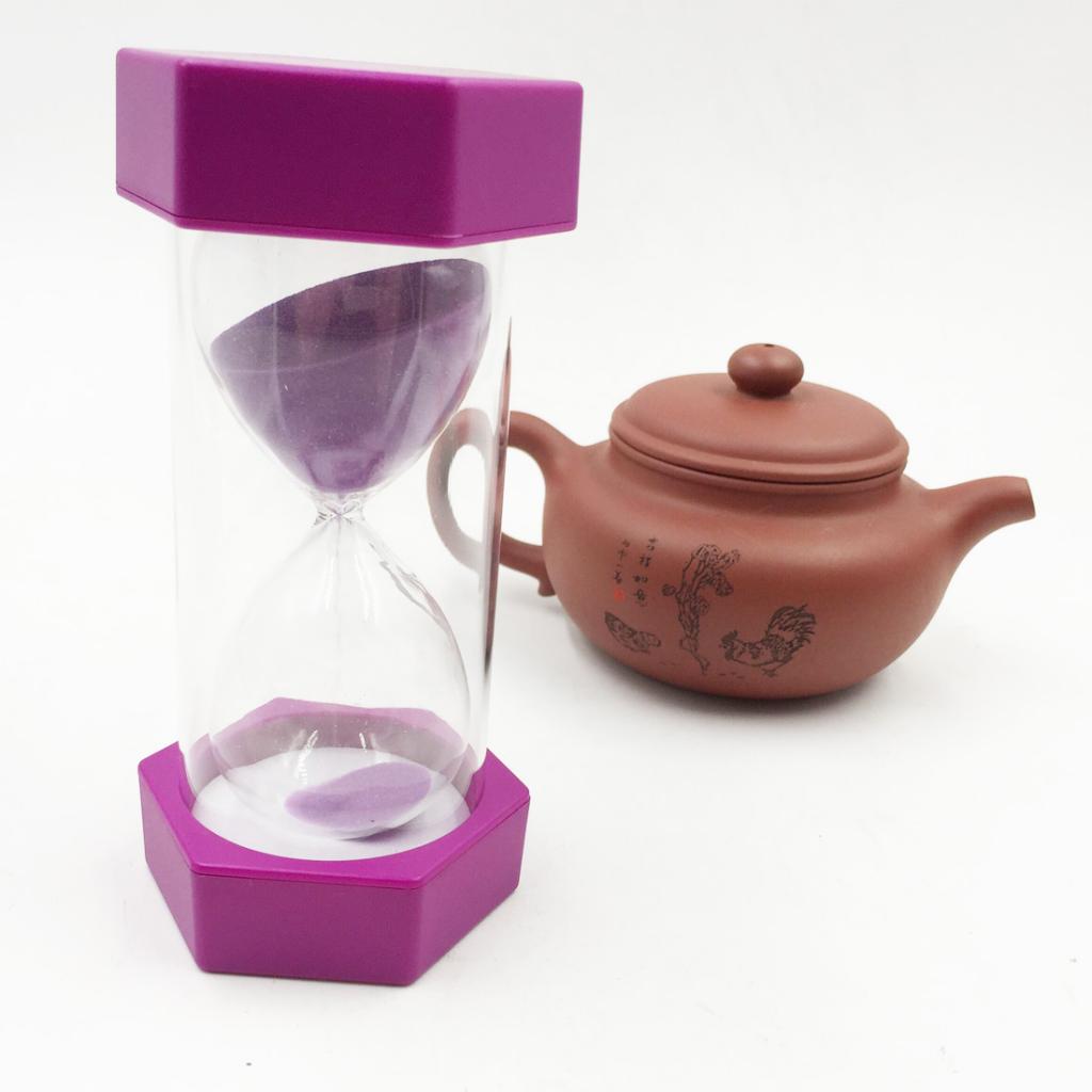 Plastic Sand Timer Clock Sandglass Hourglass 4/6/20/30 Minutes Collectables