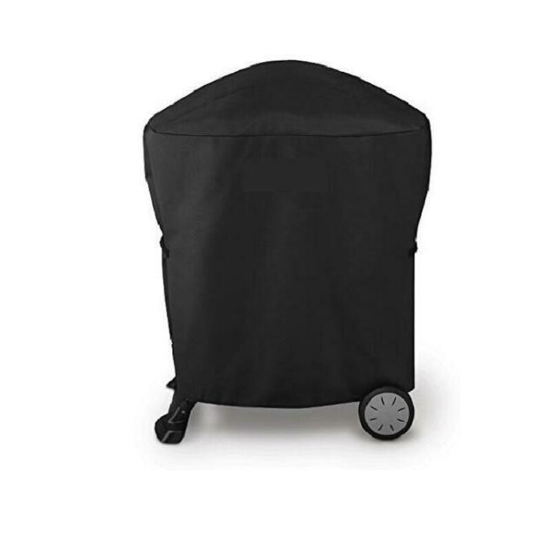 Bbq rullende vogn grill cover 210d til weber  q1000 q2000 serie 7113 vandtæt støvtæt opbevaring grill grill cover 54 x 76 x 69cm