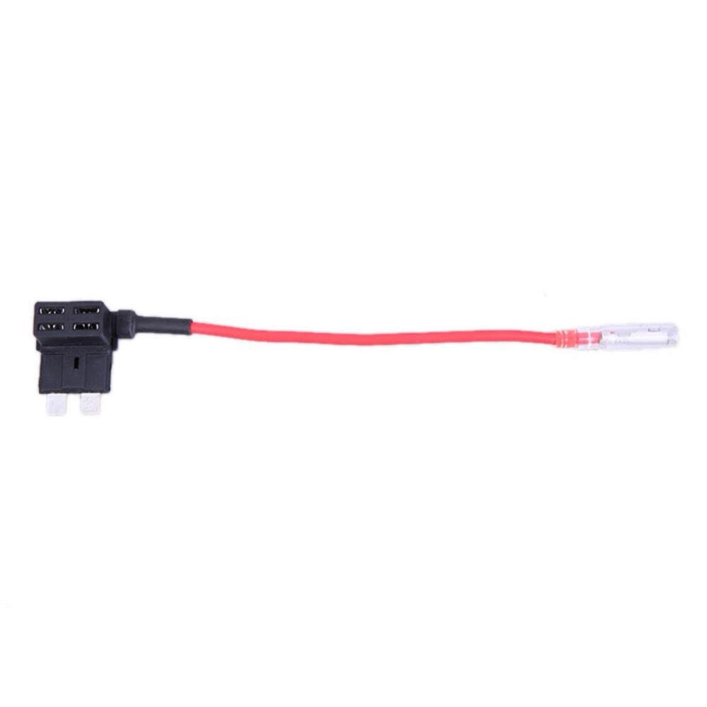 Newest 32V ATO ATC Add A Circuit Fuse Tap Piggy Back Standard Blade Fuse Holder With Terminal And Sheath