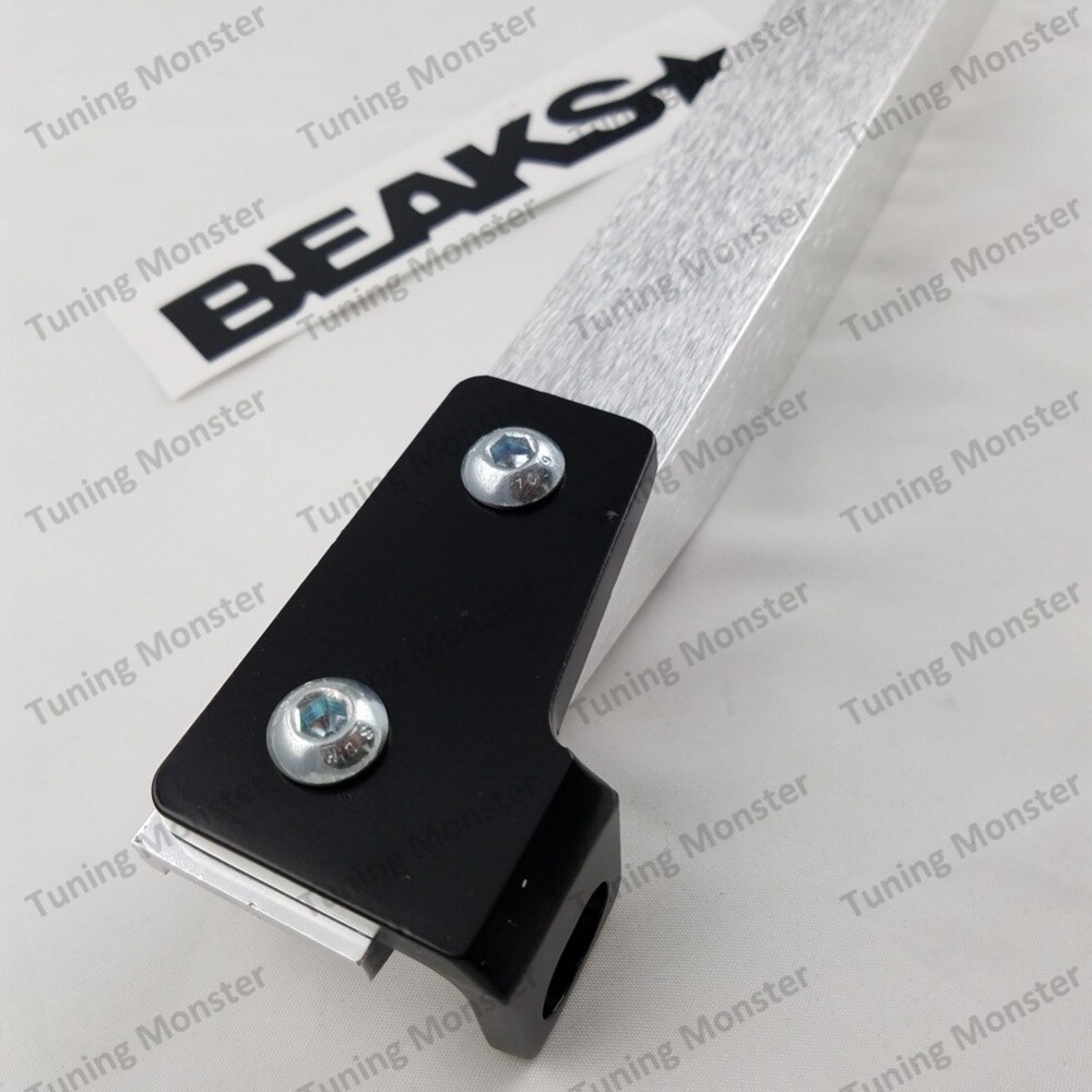 Tuning Monster Aluminum Rear Frame Lower Tie Bar Fit For Honda Civic EK 96-00 with BEAKS Sticker