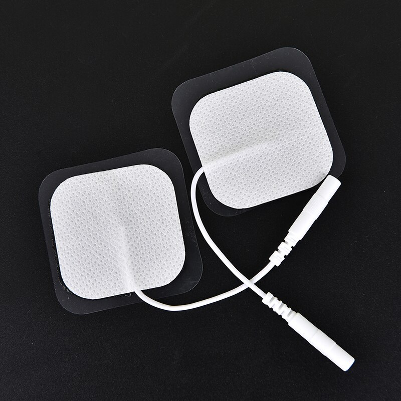 20pcs Electrode Pads Silicone Tens Electrodes for Tens Digital Therapy Machine Massager Nerve Stimulator 4*4cm