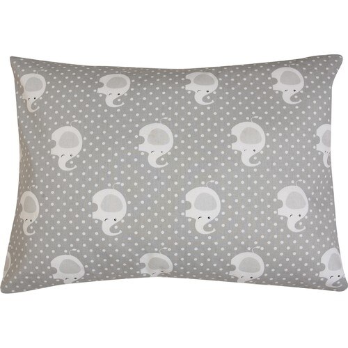 Textil patrón de elefante bebé funda de almohada 2 uds 30x40 cm