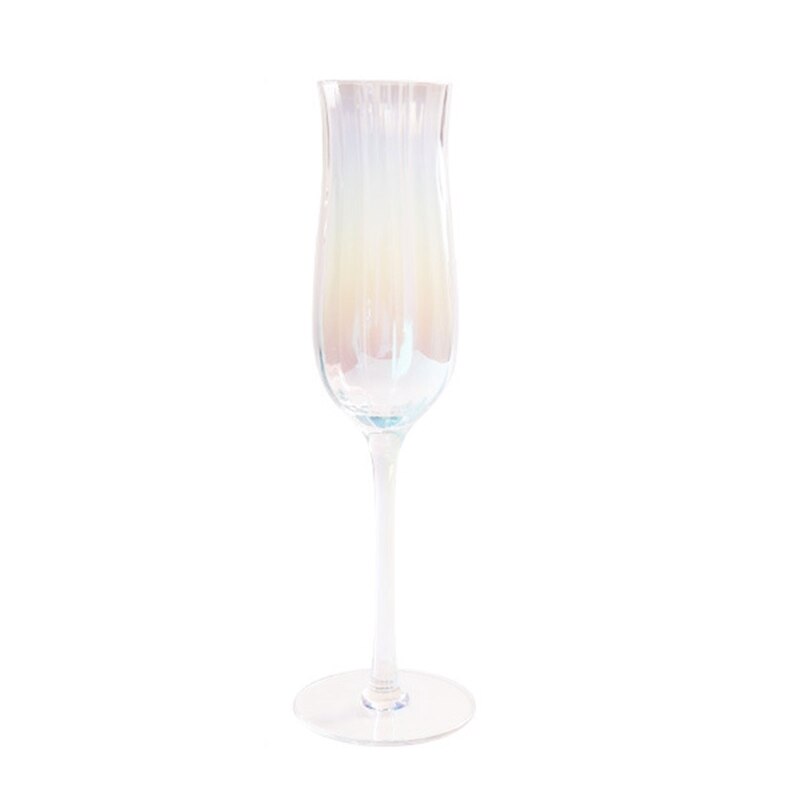 Taza de postre de vidrio Simple para cóctel, cuenco para helado, cuencos para platos fríos, contenedor de Yogurt para aperitivos, bodas, bares y fiestas, 1 ud.: Multi colors - B