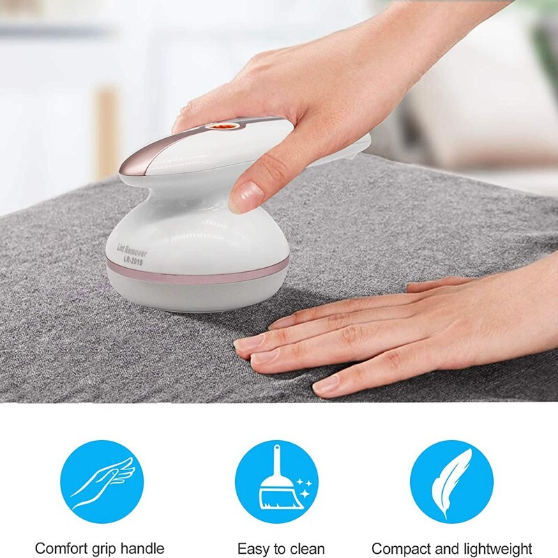 Electric Clothes Shaver, USB Recharge Furniture Upholstery Couch Bed Fuzz Pill Shaver Lint Remover