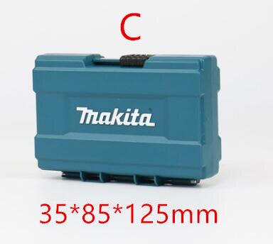 Makita værktøjskasse værktøj kuffertkasse makpac stik 821549-5 821550-0 821551-8 821552-6 opbevaringsværktøjskasse bandagevogn: Mini c