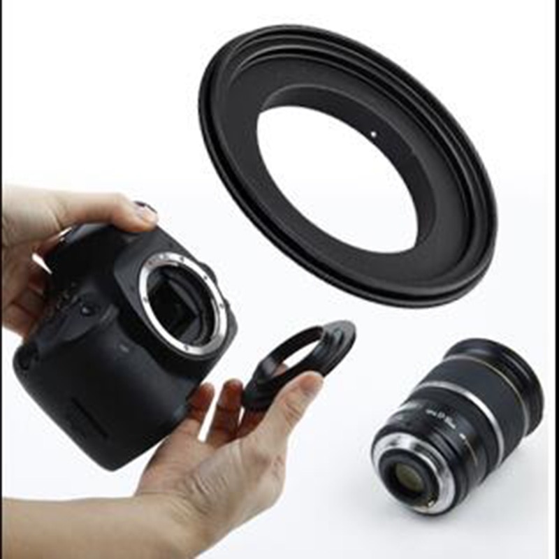 Foleto Macro lente inversa anillo adaptador PK-49 52 55 58 62 67 72 77mm para pentax Cámara K/PK montaje K20D K100D K-7 5 30 r x