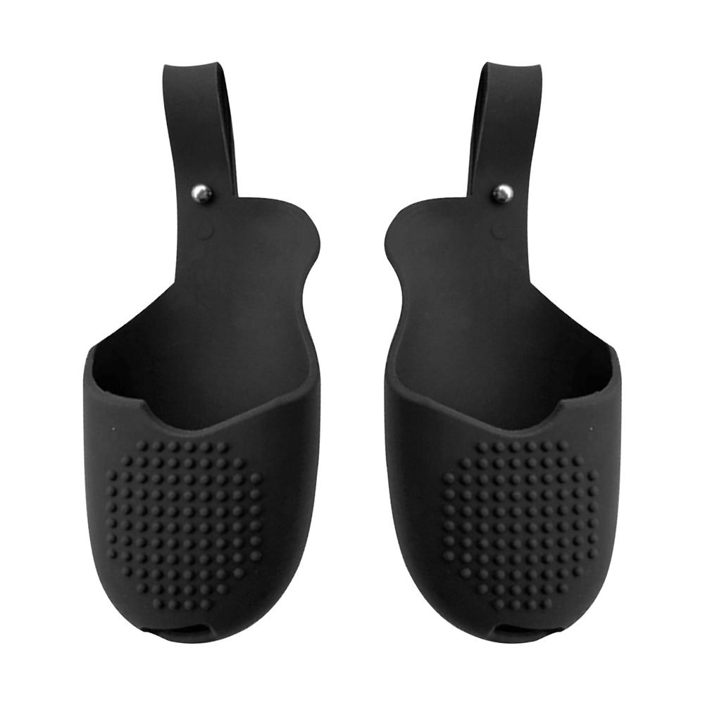 Vr Accessoires Voor Oculus Quest 2 Vr Controller Grip Cover Beschermende Covers Anti-Slip Controller Handgreep Cover Voor quest2: Black