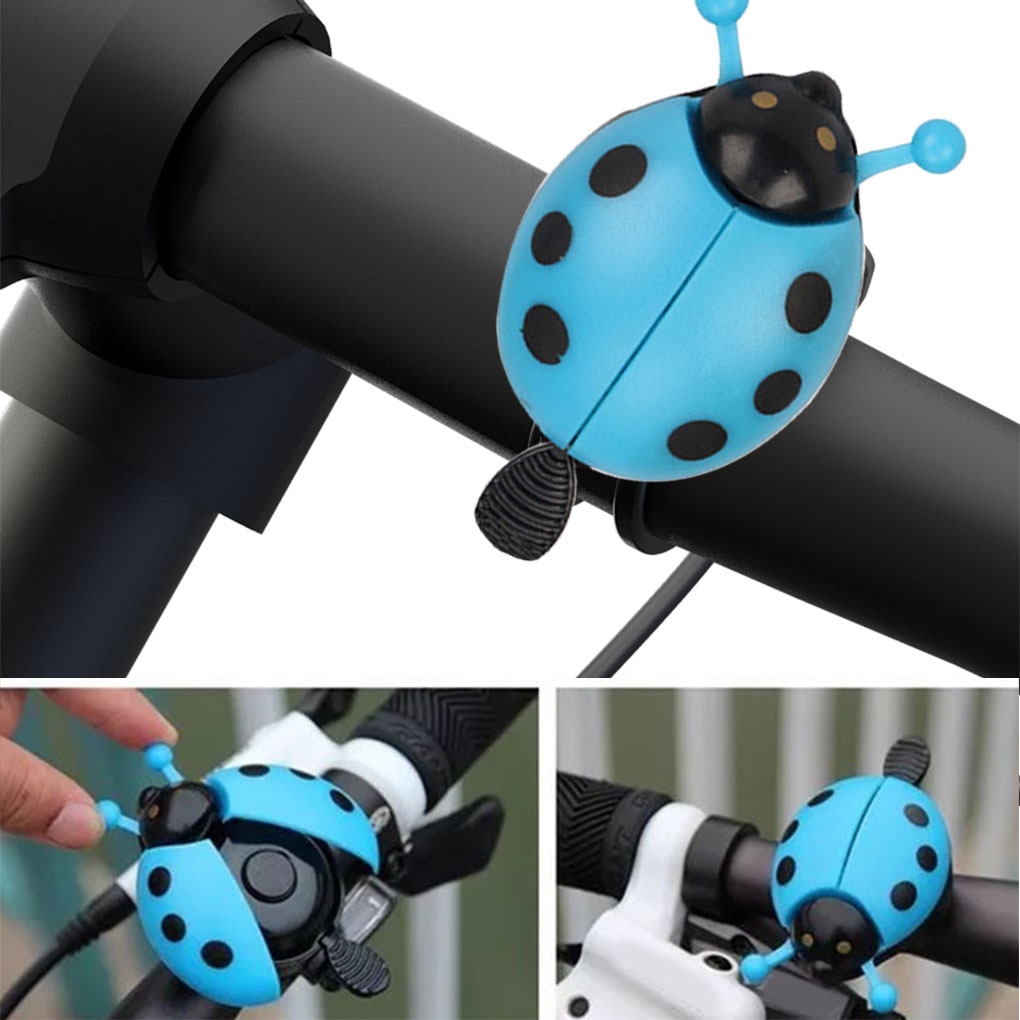 Cartoon Fiets Bell Ring Kever Fietsen Bell Kids Kleine Lieveheersbeestje Bell Ring Voor Bike Rijden Hoorn Alarm Fiets Accessoires