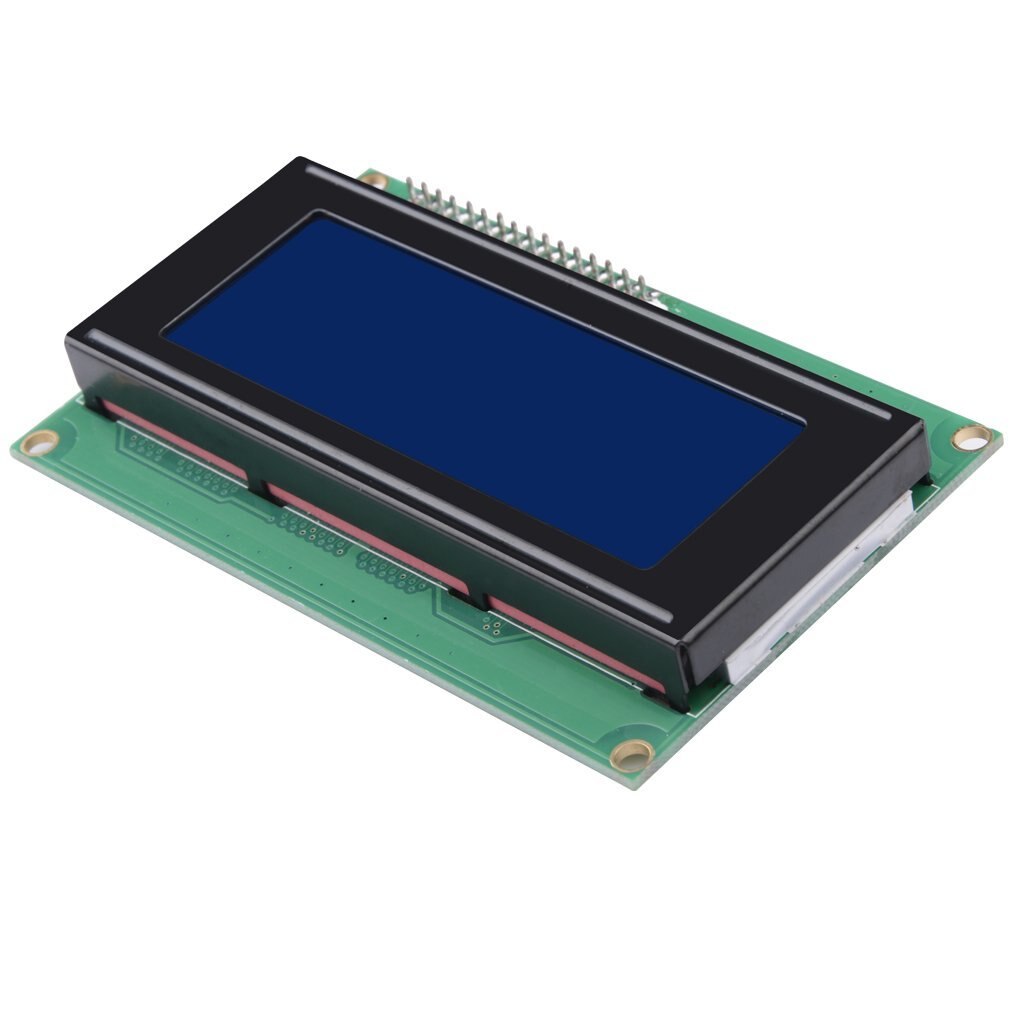 LCD Module Display Monitor 1602 5V Blauw Scherm En Wit Code Met Acryl Case Houder: Geel Blauw