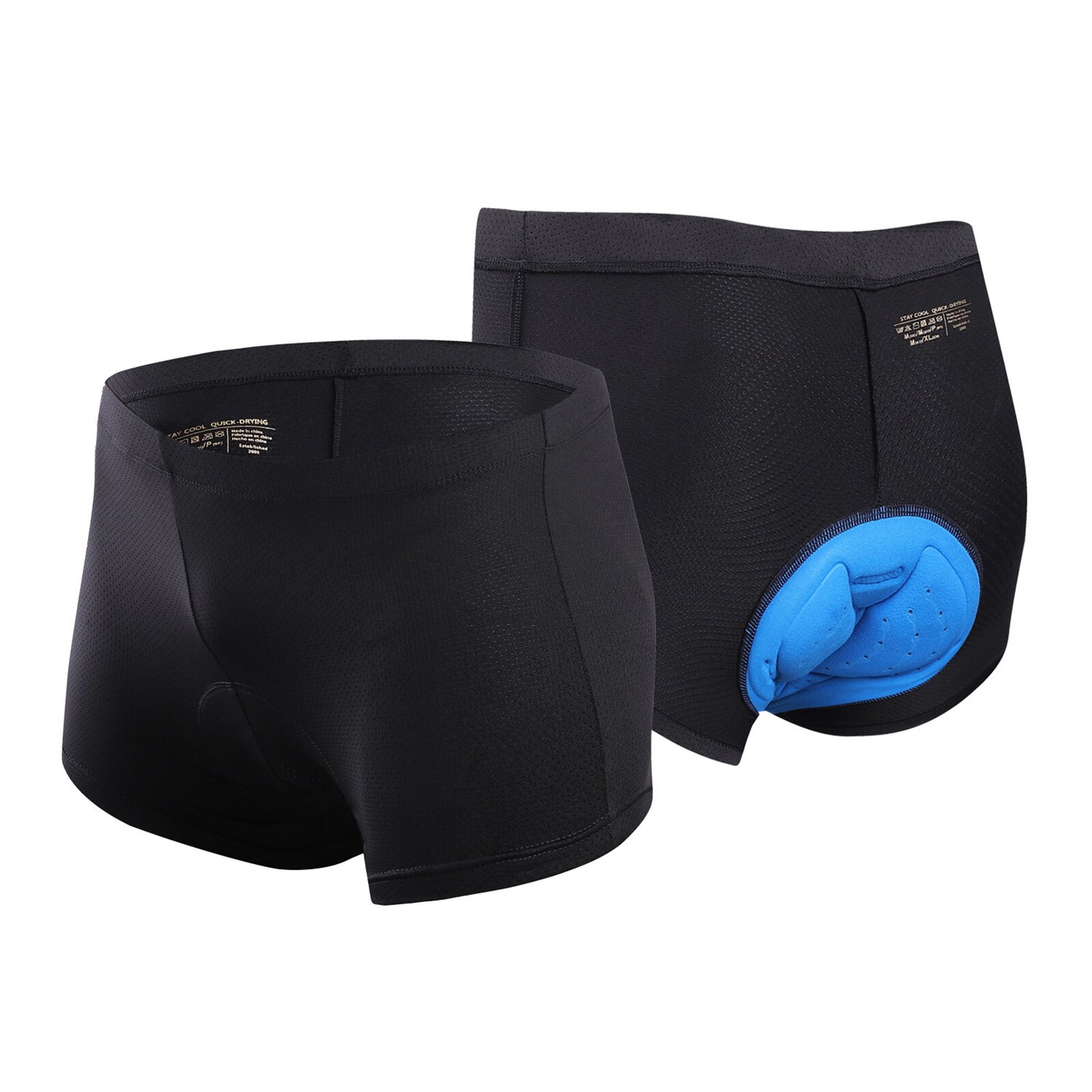 Men/Women Cycling Underwear Shorts 3D Padding Bicycle Bike Shorts Underwear Breathable Quick Dry Shorts cycling shorts women: for Men / L