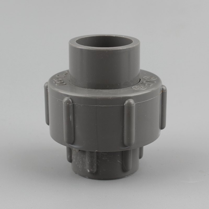 20 25 32 40 50Mm Union Connector PVC Plastic Water Supply Pipe Fittings Garden Irrigation Joint Fish Tank Accessories: 20mm / Grey