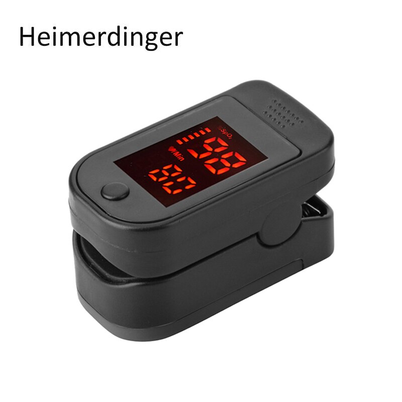 READY STOCK! !Finger Pulse Oxygen Saturation Monitor Blood Oximeter Finger Oximeter Arterial Oxygen Saturation Monitor