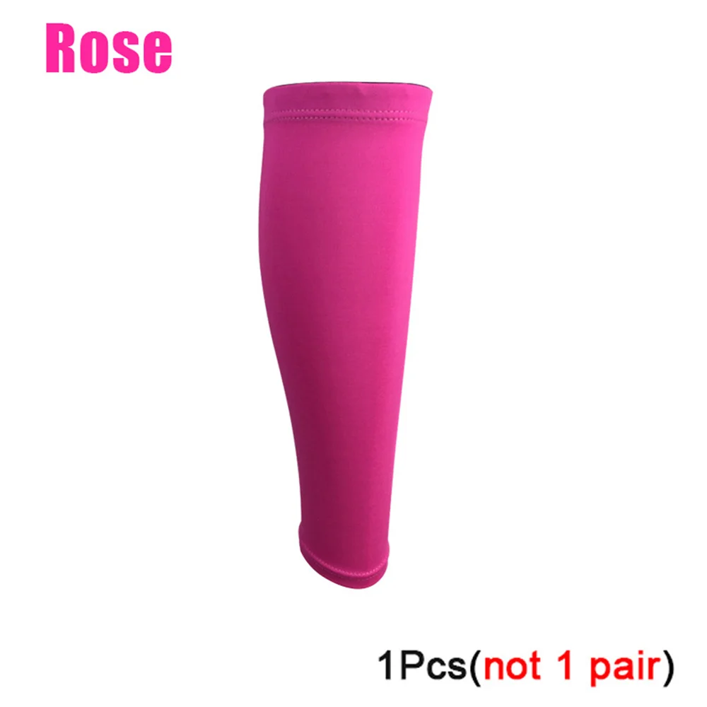 Manchons de compression de mollet pour hommes et femmes, protège-tibia, chaussettes de compression de jambe de soutien de mollet, attelle de tibia, cyclisme, 20-30mmhg, 1PC: L / green