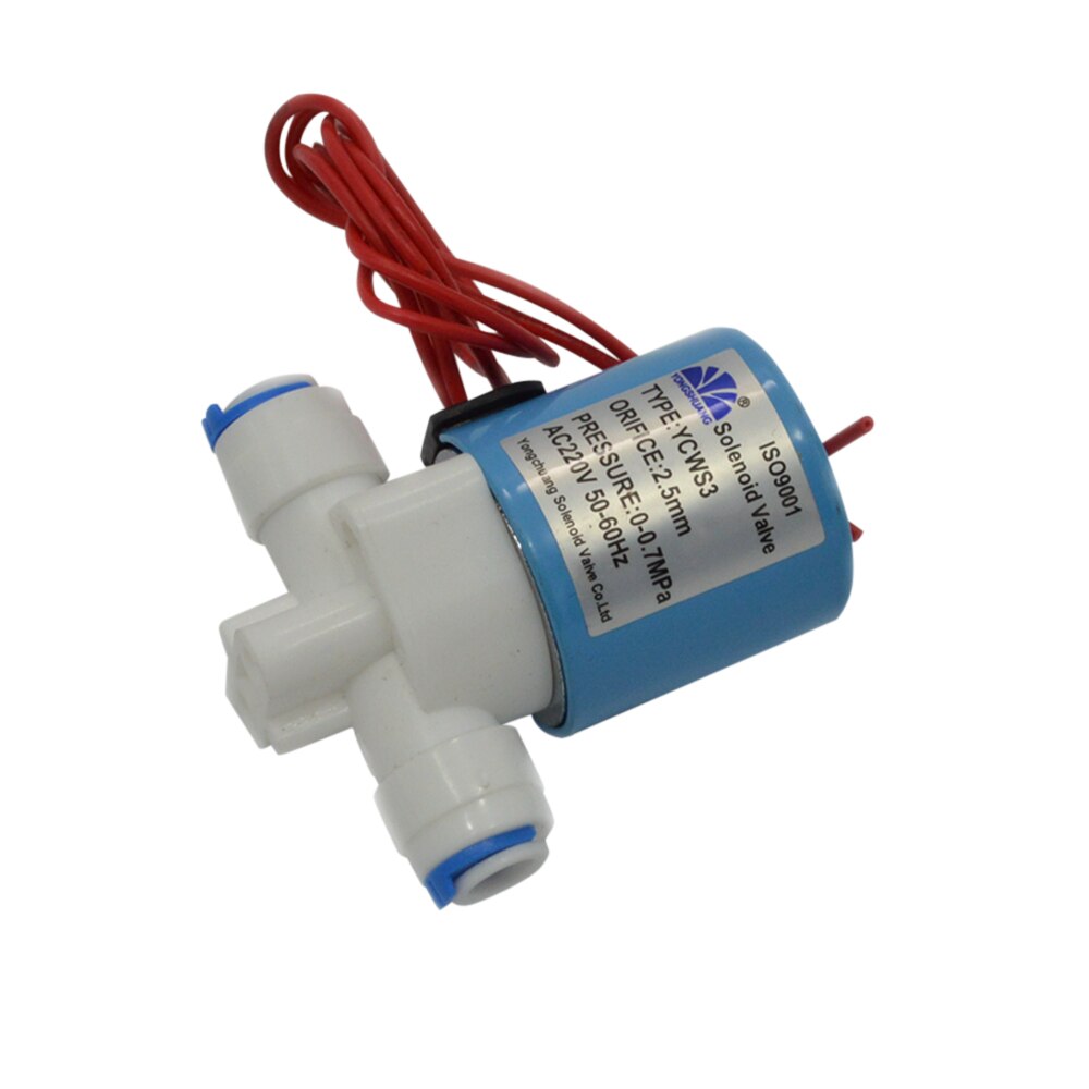 Électrovanne US Solid 1/2" - 220V AC, Alliage Zinc, Normalement Fermée, Pour Eau Et Huile
