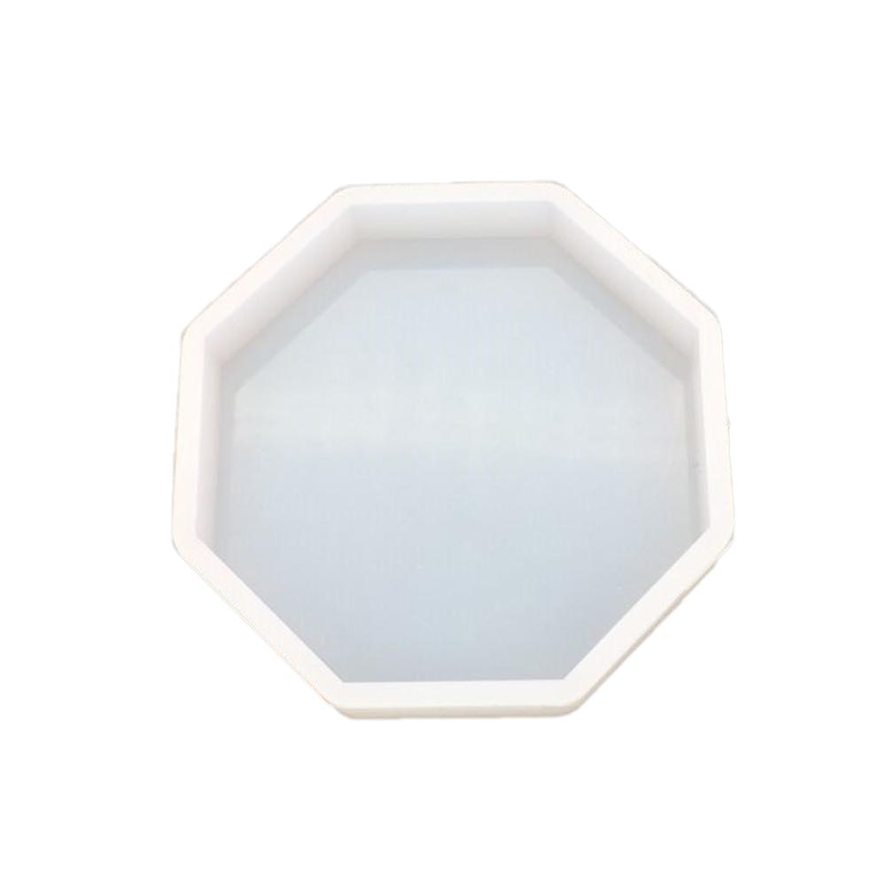 Silicone Mold Nordic Geometry DIY Crystal Epoxy Octagonal Plaster Ashtray Coaster Epoxy Resin Making Craft Clay Resin Molds: B